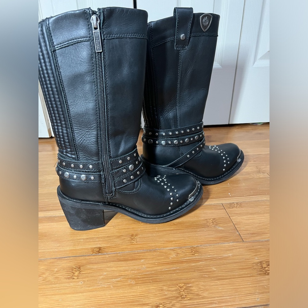 Harley Davidson Motorcycle Boots size 6M